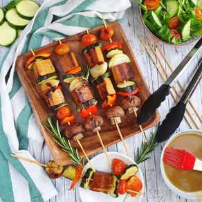 Gemüse-Tofu Spieße 🌱 🌱