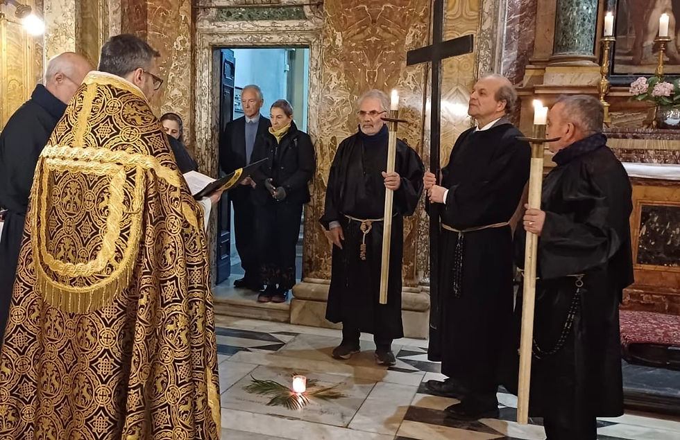 Messa fraternale e vestizione nuovi Confratelli