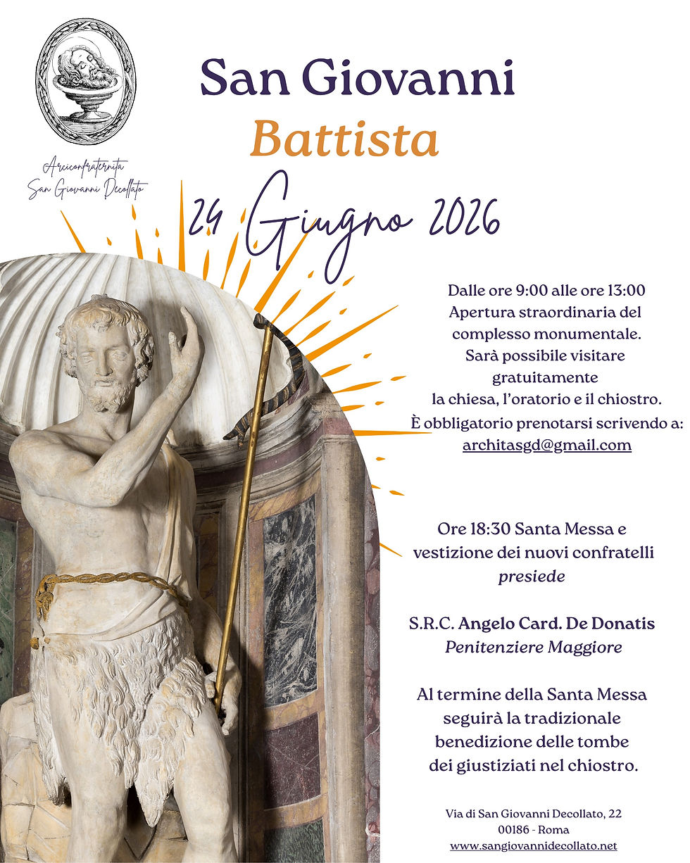 Festa di San Giovanni Battista Decollato