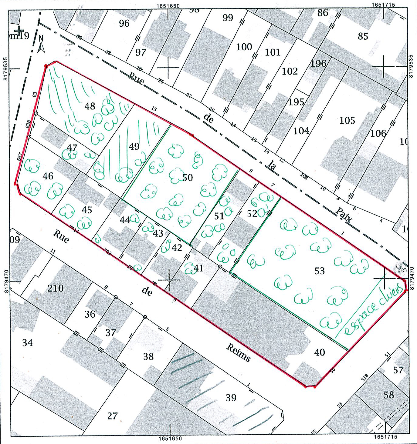 Extrait cadastre