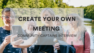 Community-Captains Interview 🎙️ Create your own meeting now! 