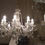 Thumbnail: Katherine-8: A 24% PbO bohemian crystal traditional chandelier with rope twist glass arms, ornate glass bobeches.
