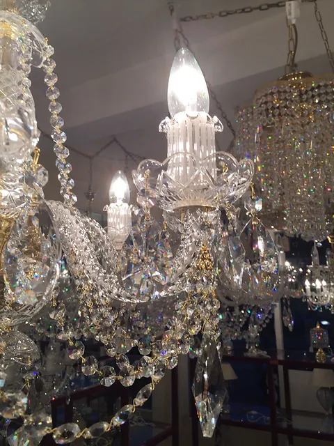 Bohemian Chandeliers.  Ideal for standard or high ceilings. Best-selling design.