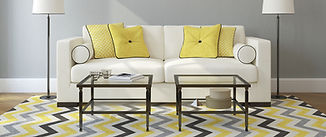 Couch With Pillows