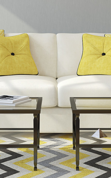 Couch With Pillows