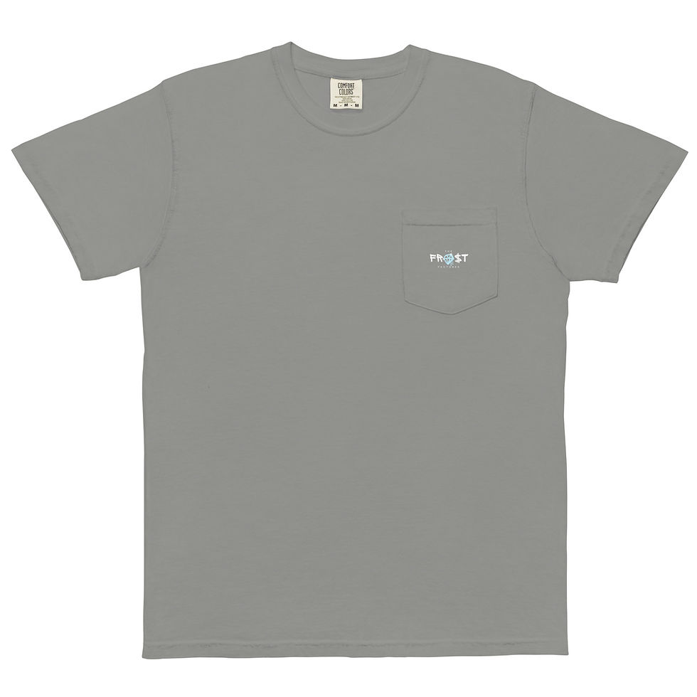 Thumbnail: Snow White Frost Factoree Unisex Pocket Tee