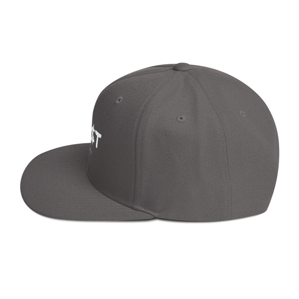 Thumbnail: Snow White Frost Factoree Embroidered Snapback Hat