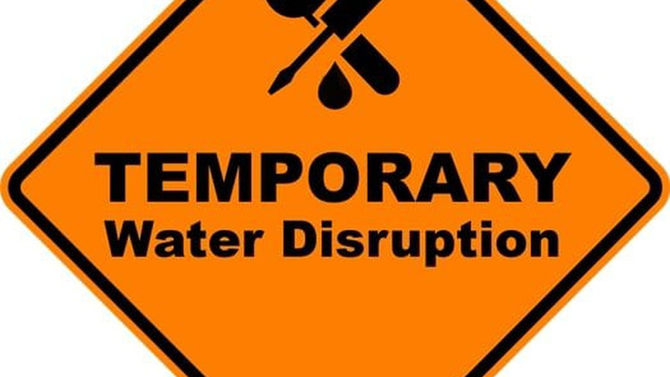 Water Disruption near Airport Rhodhiss Road