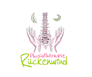 Physiotherapie Rückenwind Logo in vollen Farben