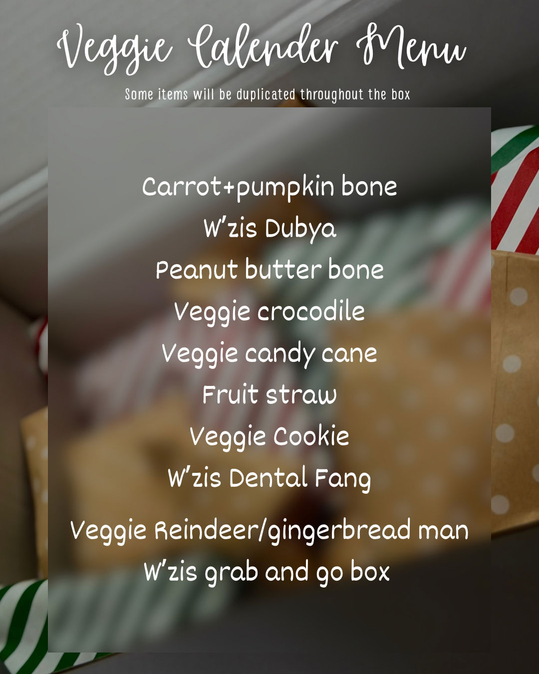 ADVENT CALENDER - PRE ORDER