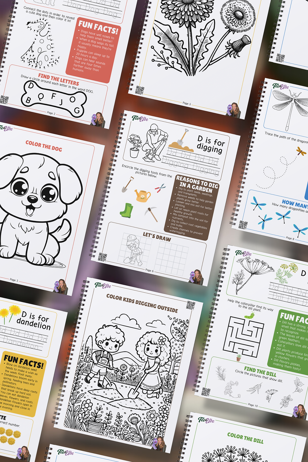 Thumbnail: Letter 'D' Workbook