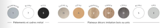 Miniature : Table demi-lune Rencontre