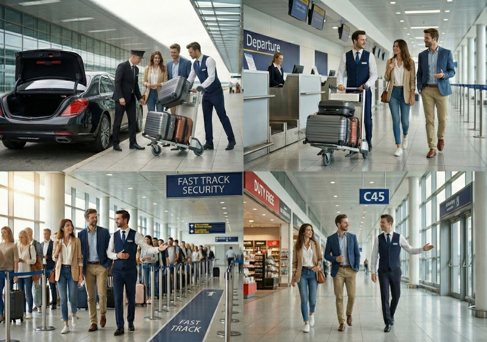 Departure Meet & Assist Service AMM-QAIA - Jordan Concierge