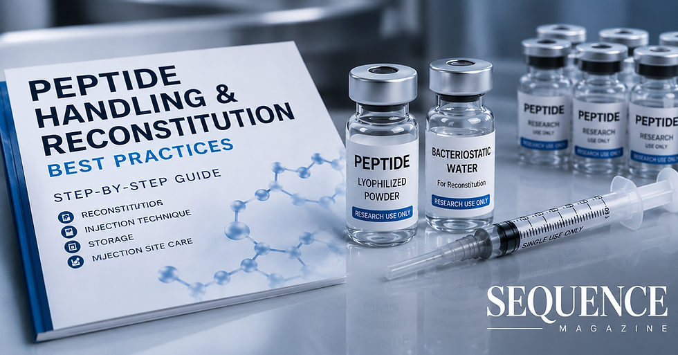 Peptide Handling and Reconstitution: Best Practices for Research and Laboratory Protocols