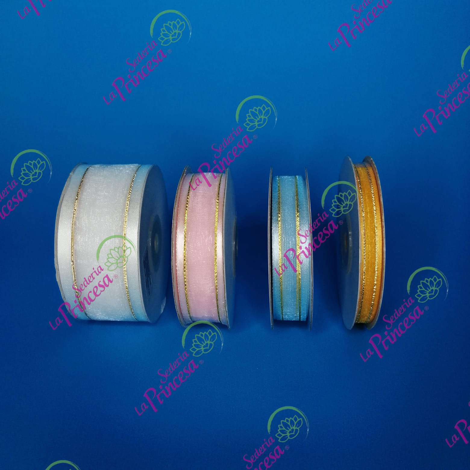 LISTON ORGANZA CON FILO ORO