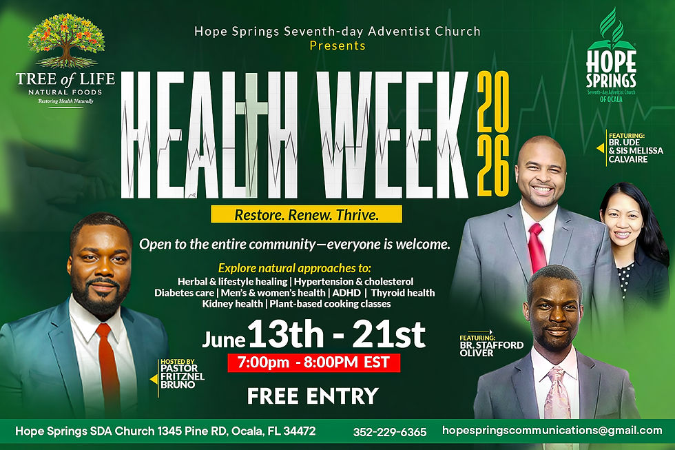 Health Week 2026