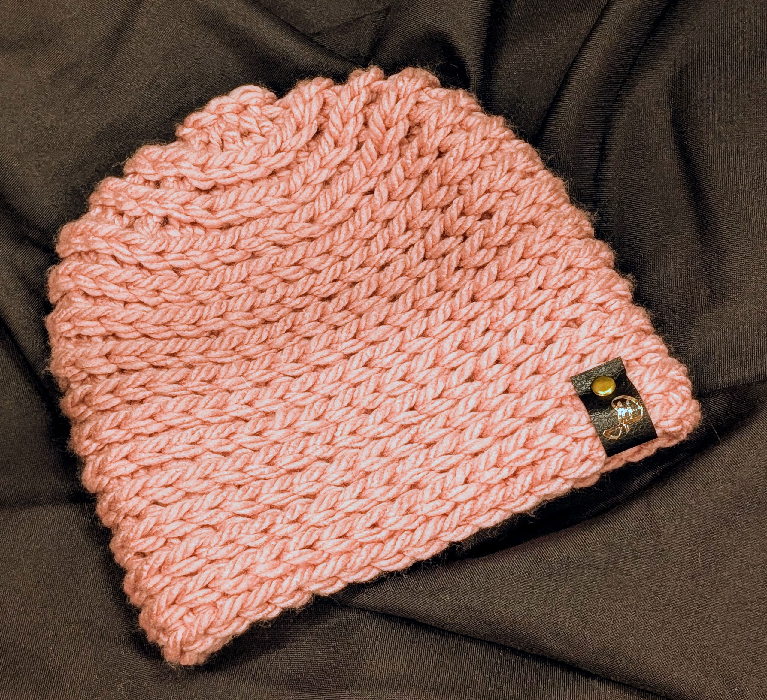 Crochet Beanie - Pink