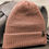 Thumbnail: Loom Knit Hat - Mauve