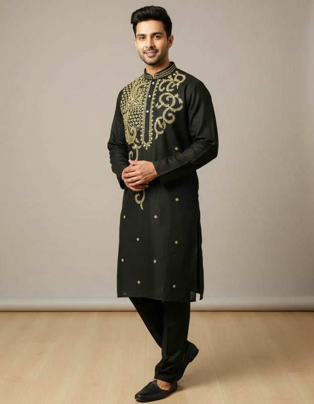 Men's Embroidiary  Kurta