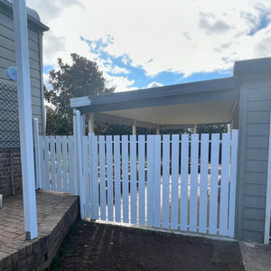 Timber Picket Gate
