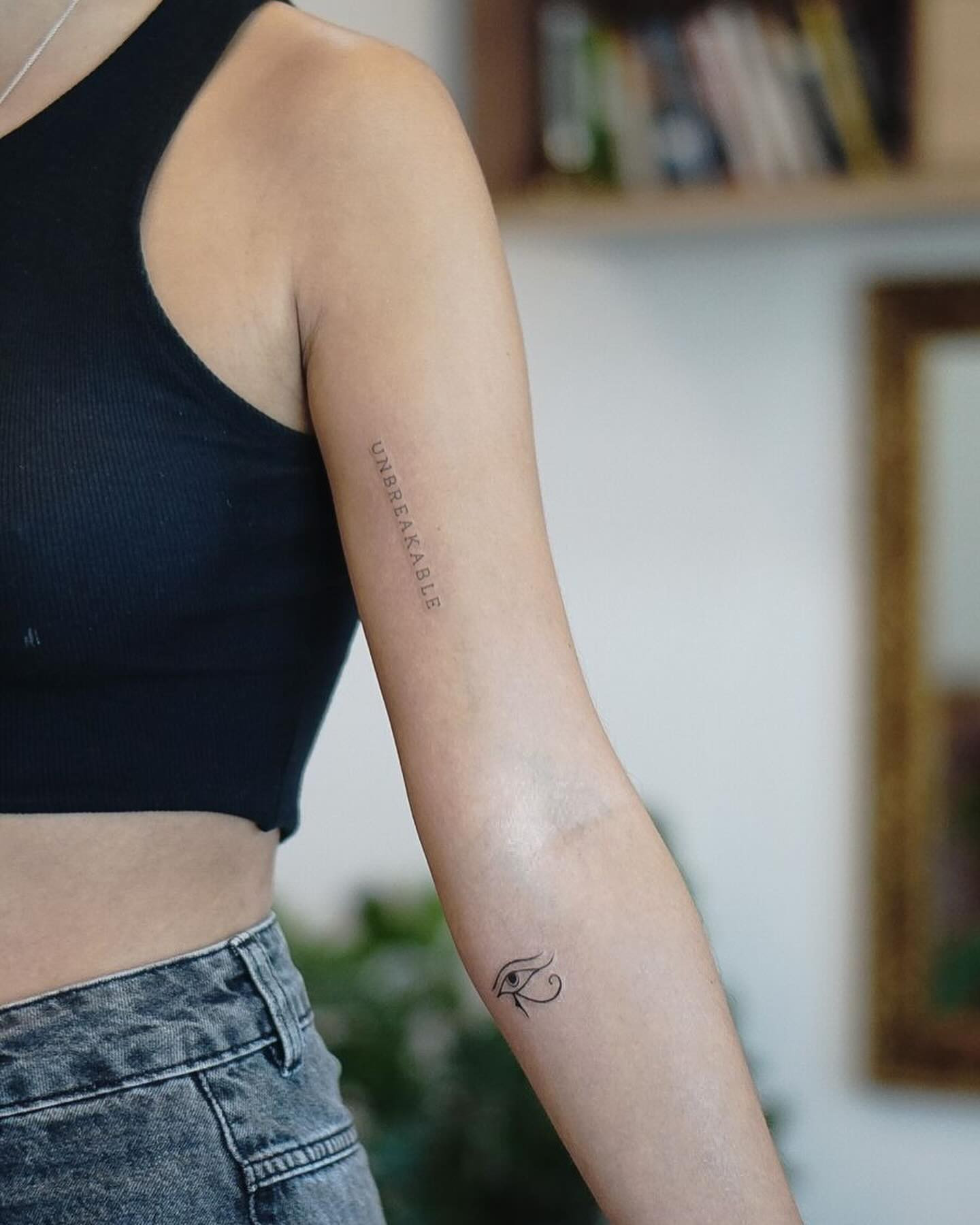 Tatuagem caligráfica fine line 21 - portfólio Ks Kastro