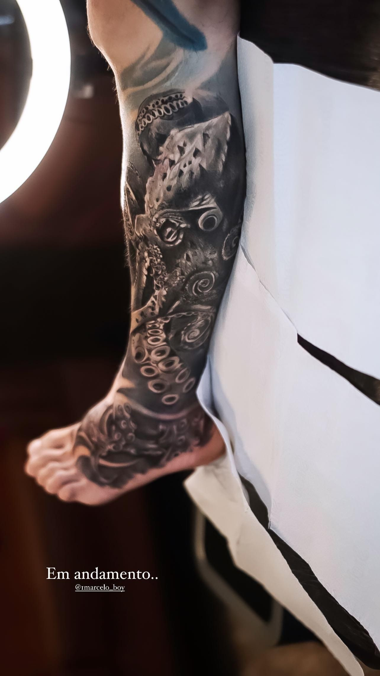 Tatuagem masculina 8 - portfólio Ks Kastro