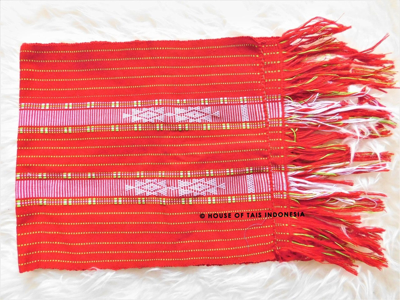 Kain Selendang Tenun Ikat NTT Sumba 02 Tais Indonesia Handmade
