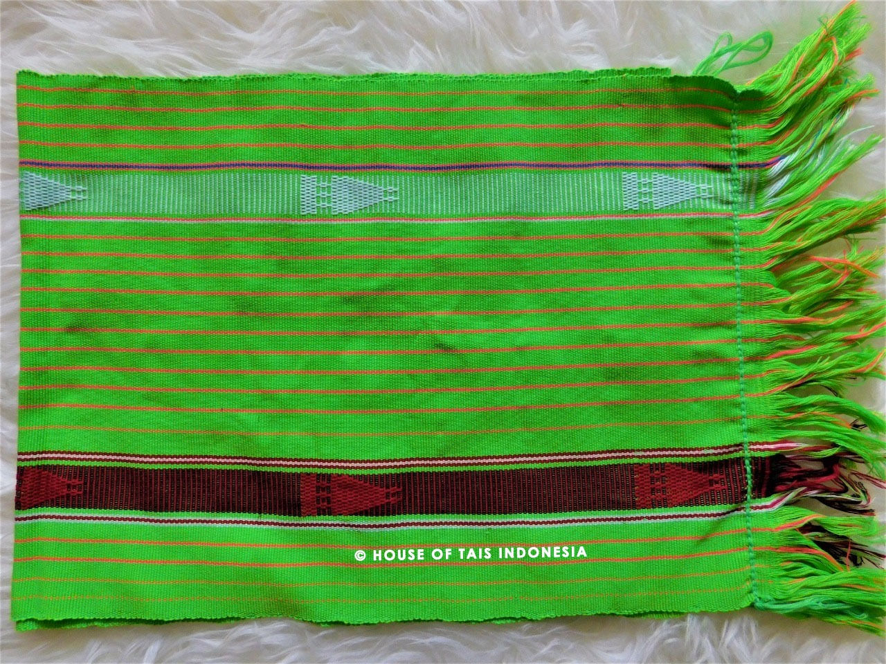 Kain Selendang Tenun Ikat NTT Sumba 01 Tais Indonesia Handmade