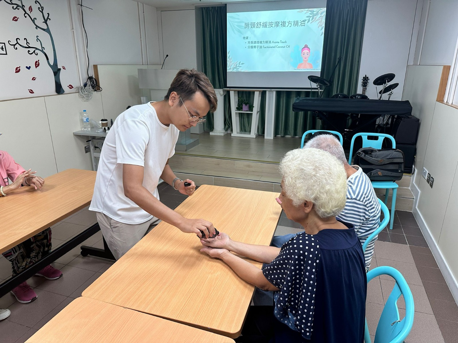 Massage Demonstration