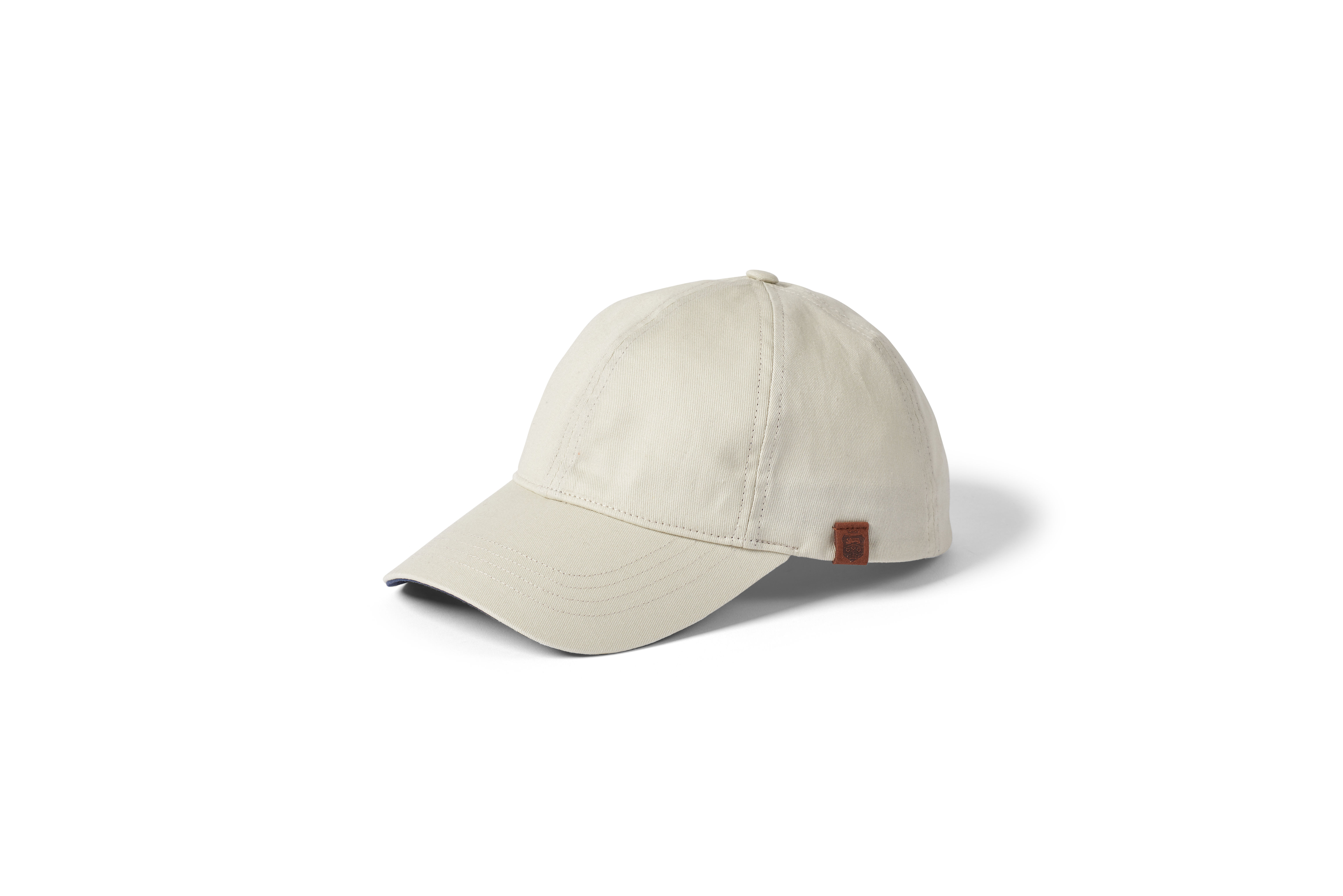 Stone With Navy Canvas Baseball Cap