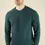 Thumbnail: Mallard Popcorn Stitch Pure Wool Jumper