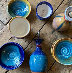 Handmade pottery