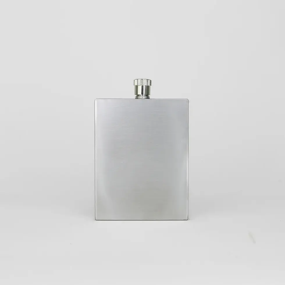 Thumbnail: Slim Stainless Steel Hip Flask