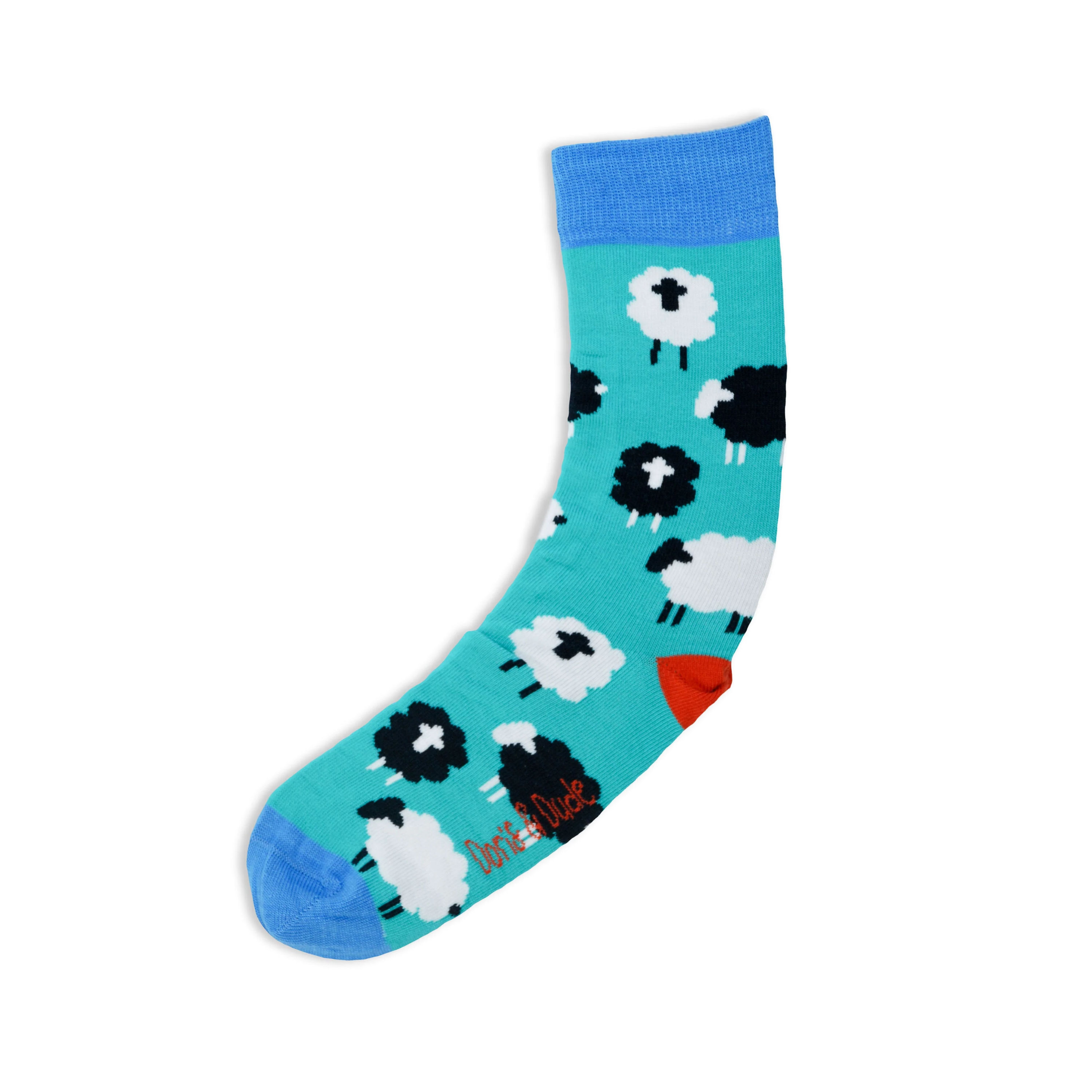 Size 11-14 Mint Sheep Bamboo Socks