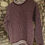 Thumbnail: Burgundy Nordic Crew Neck British Wool Jumper