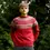Thumbnail: Red Fairisle Pure Wool Jumper