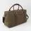 Thumbnail: Green Waxed Canvas Holdall