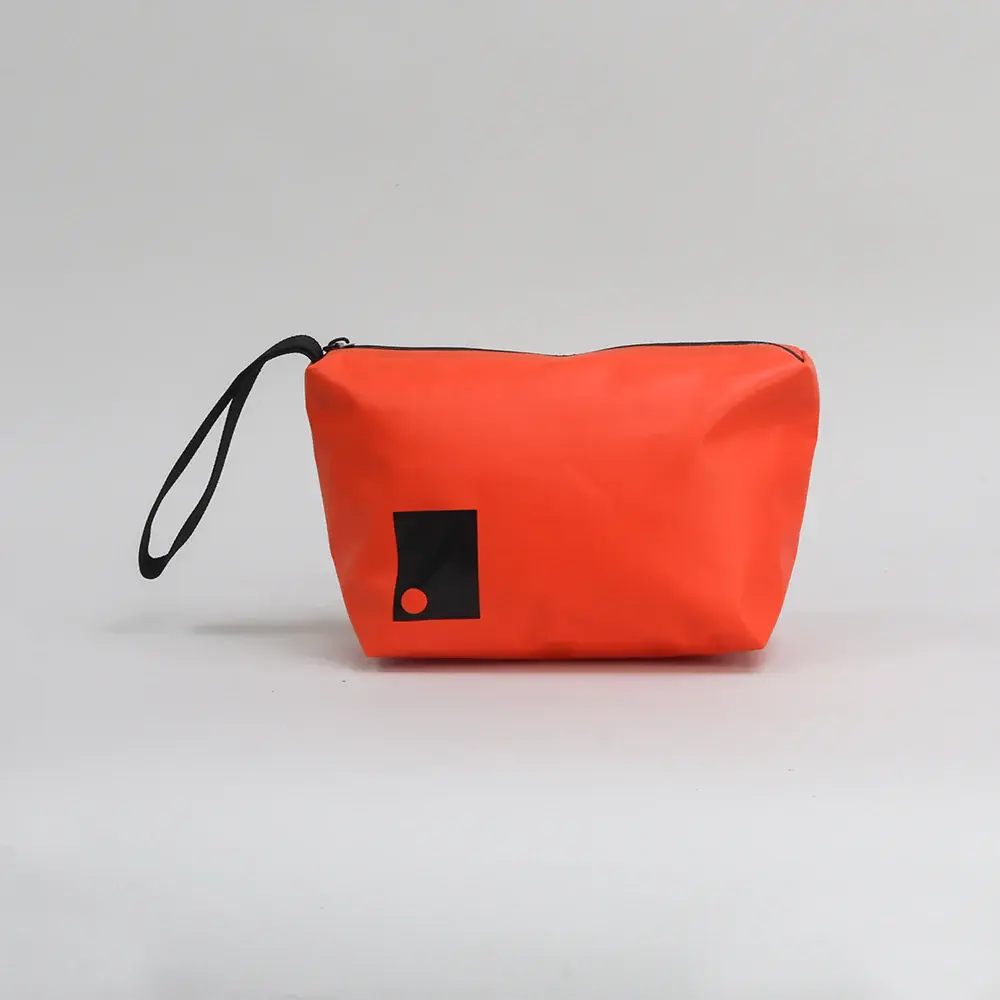Orange Dry Bag Wash Bag