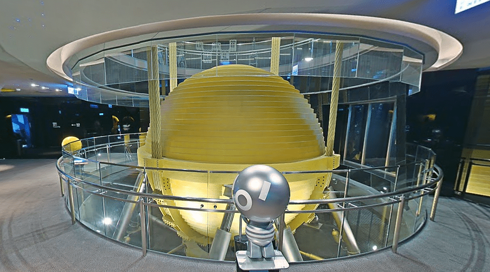 Wind Damper at Taipei 101