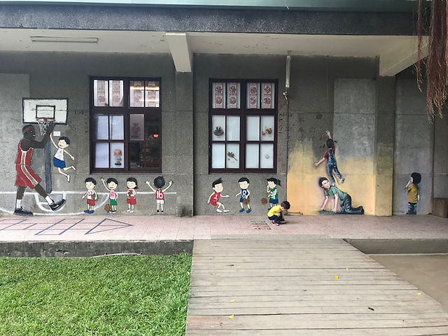 Outside the Taiwan Toy Museum