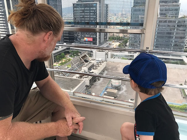 Riding the Miramar Ferris Wheel
