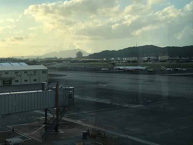View from Songshan Airport Observation Area