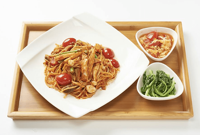 Spaghetti Meal at Love Way