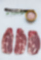 Viande crue au romarin