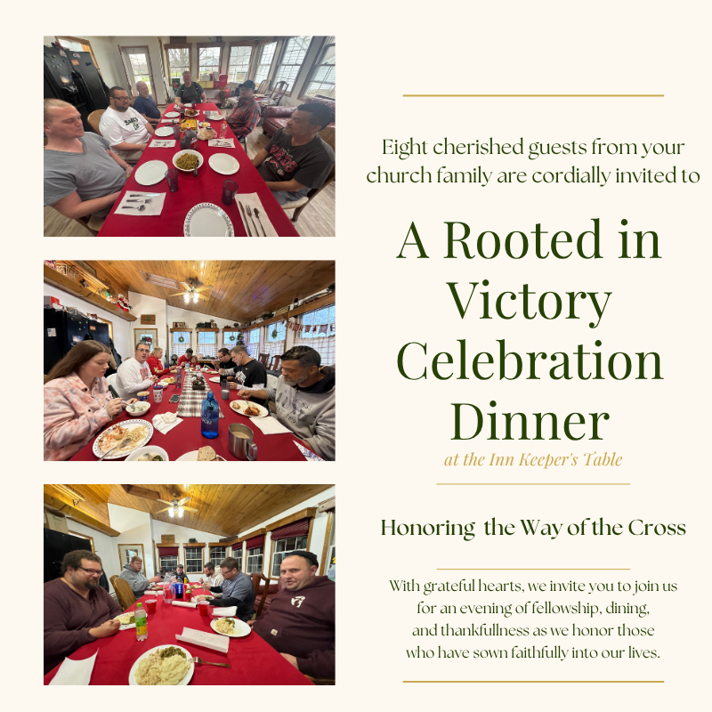 A Rooted in Victory Celebration Dinner - Honoring Way of the Cross