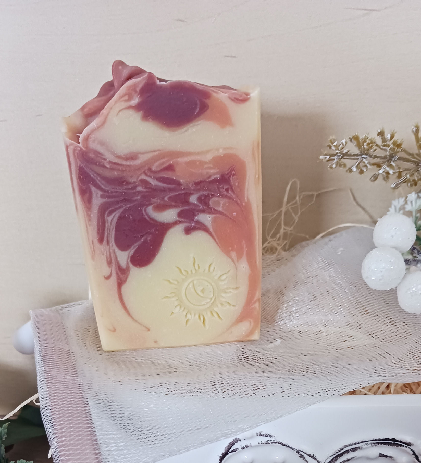 Handgemachte Seife "Glühwein" mit Hafermilch