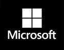 microsoft-software-brand-logo-symbol-with-name-white-design-illustration-with-black-backgr