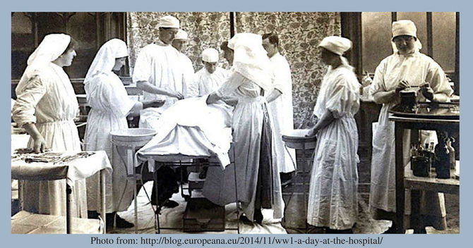 Description of WW1 Operating Theatre