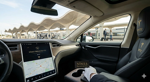 Votre VTC à Nîmes I Chauffeur privée en réservation rapide en ligne