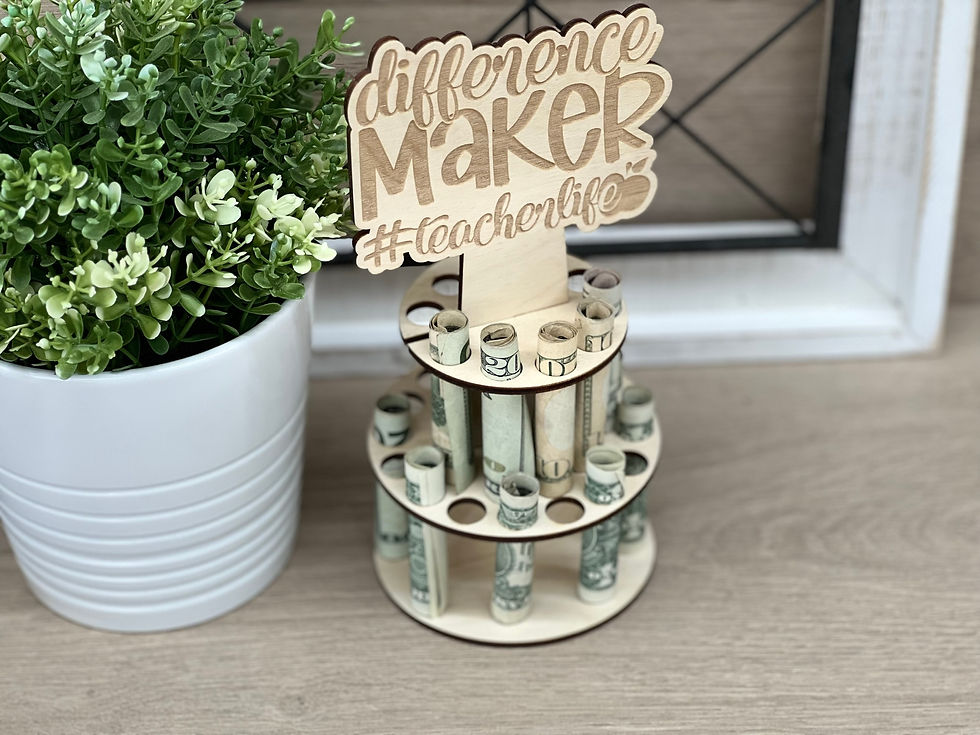 Thumbnail: Two-Tier Money Cake with Tree Money Holder